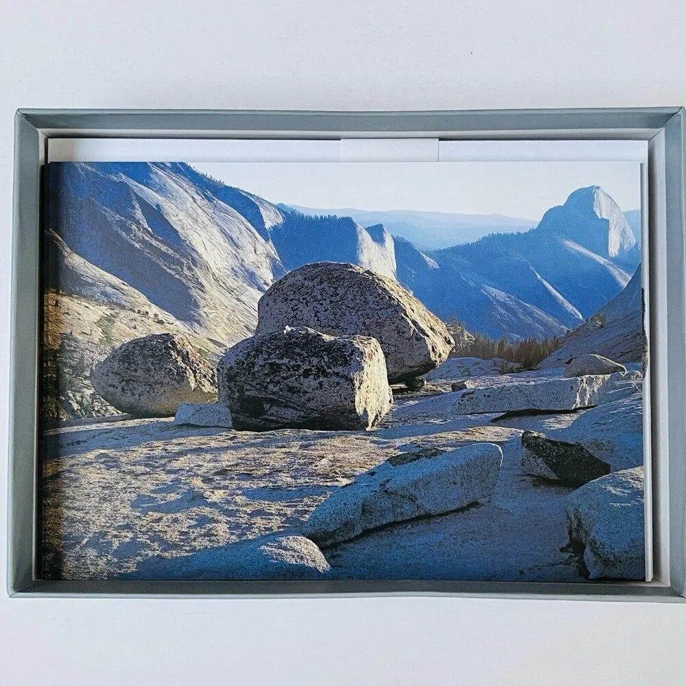 Yosemite Photographs by Jeff Gnass Pomegranate 14 Blank Cards Envelope Box